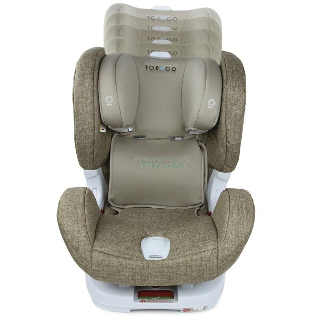 Автокресло "TOREGO" DRIVE JM05 (от 0 до 25 кг с системой ISOFIX) съемная база Коричневый/Лён Автокресло "TOREGO" DRIVE JM05 (от 0 до 25 кг с системой ISOFIX) съемная база Коричневый/Лён