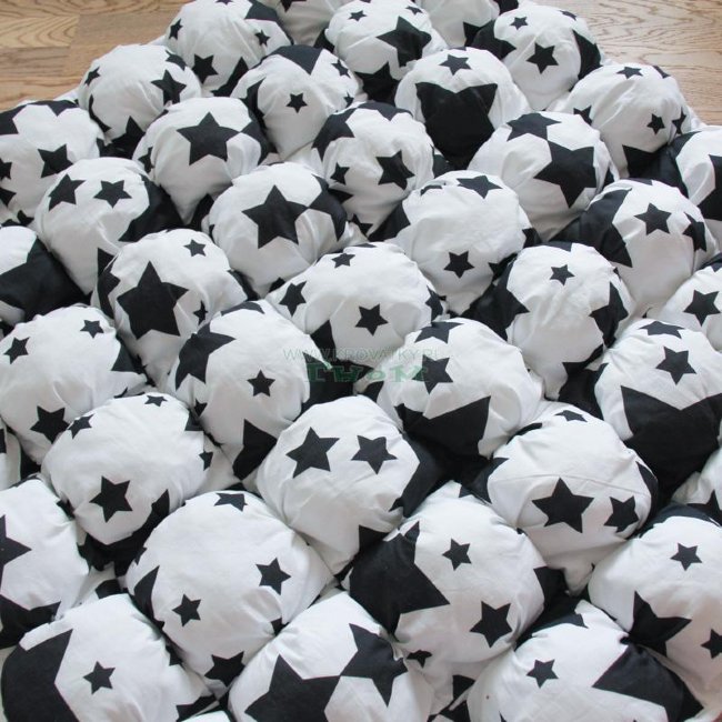 Коврик Бомбон для вигвама Black Stars, Арт. vv020240 Коврик Бомбон для вигвама Black Stars, Арт. vv020240