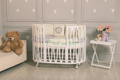 Кровать детская Incanto Estel ACQUA 10 в 1, белый Кровать детская Incanto Estel ACQUA 10 в 1, белый